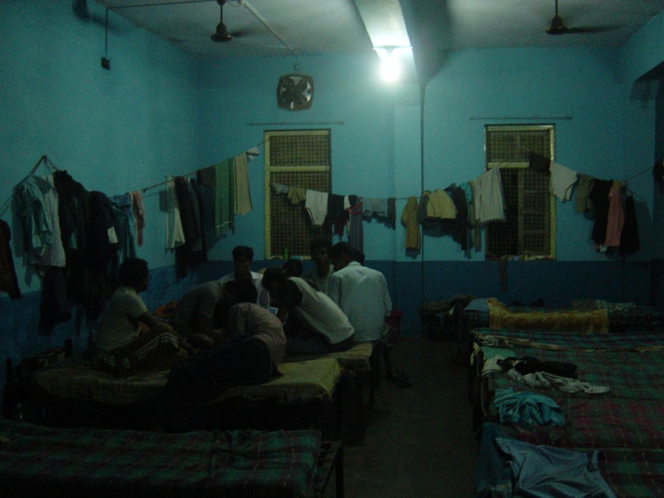 (11 Dec 2009) Seafarers' Hostel, in Mumbai. This is where the Indian 'waiting' takes place for my research participants.
